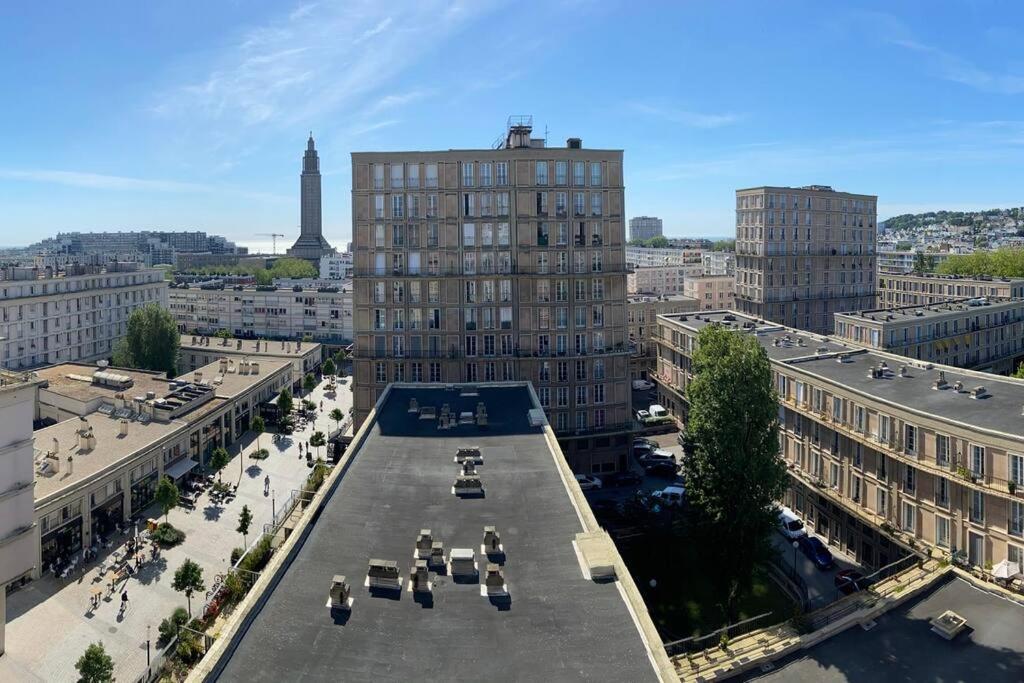 Appartement Perret Vue Sur Mer El Havre Exterior foto